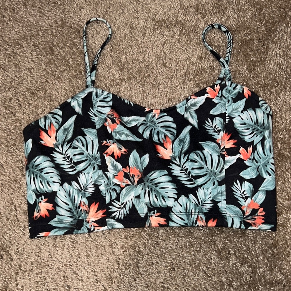 Forever 21 Hawaiian Jungle Top 🧡